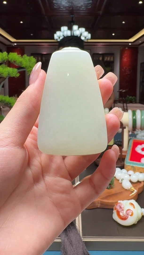 未镶嵌和田玉挂件hsl