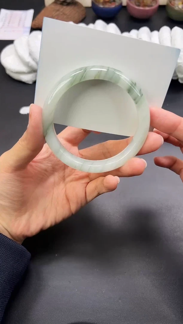 未镶嵌手镯石英质玉A54-61`62`63