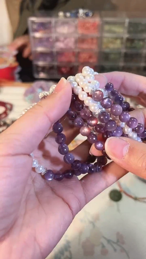 【闪购商品】水晶手链未镶嵌Q518手链多样性发货一件