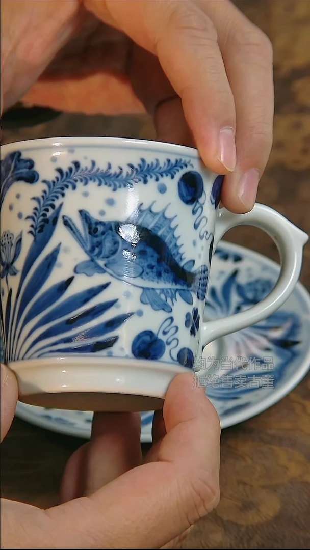 杯子瓷景德镇高端陶瓷茶器