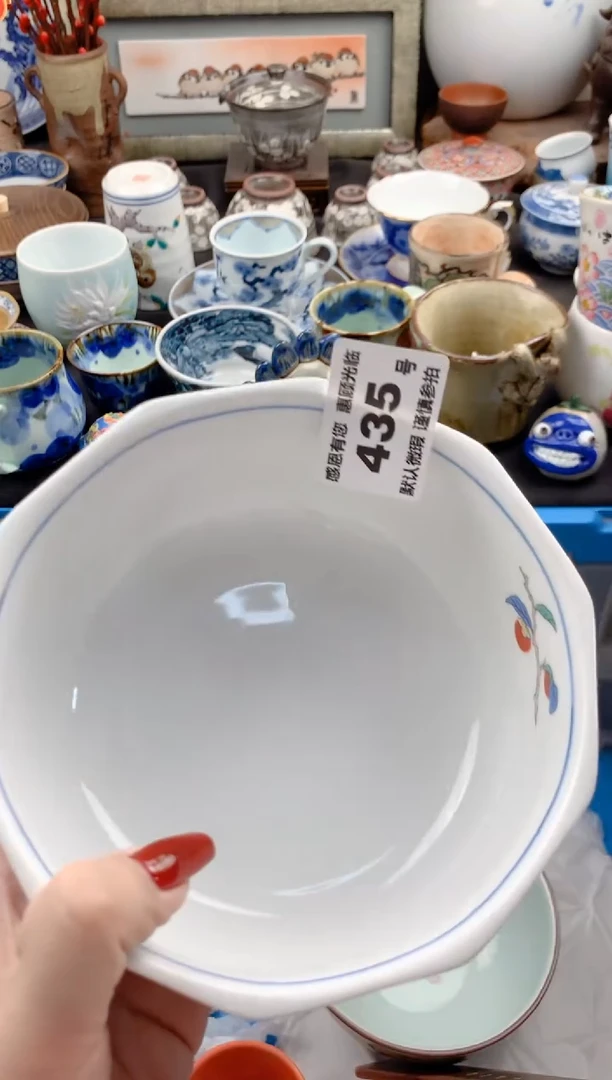 【闪购商品】瓷片435号九姑娘工艺品瓷器（划痕