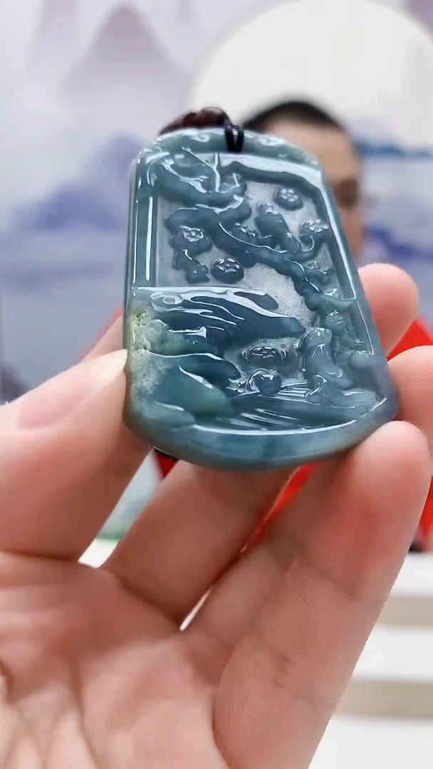 颈饰未镶嵌翡翠5167lr-jj挂件45