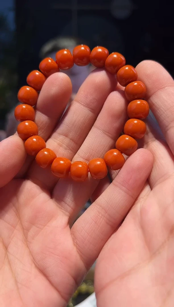 【闪购商品】南红玛瑙手串未镶嵌11+(柿1000)