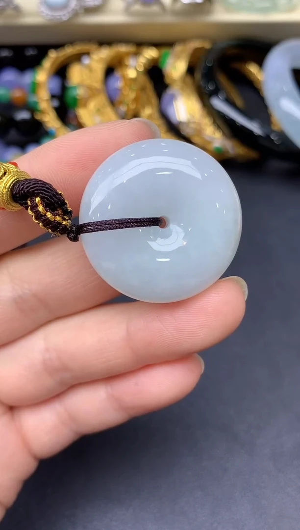 颈饰未镶嵌翡翠53-雪姐翡翠天天见