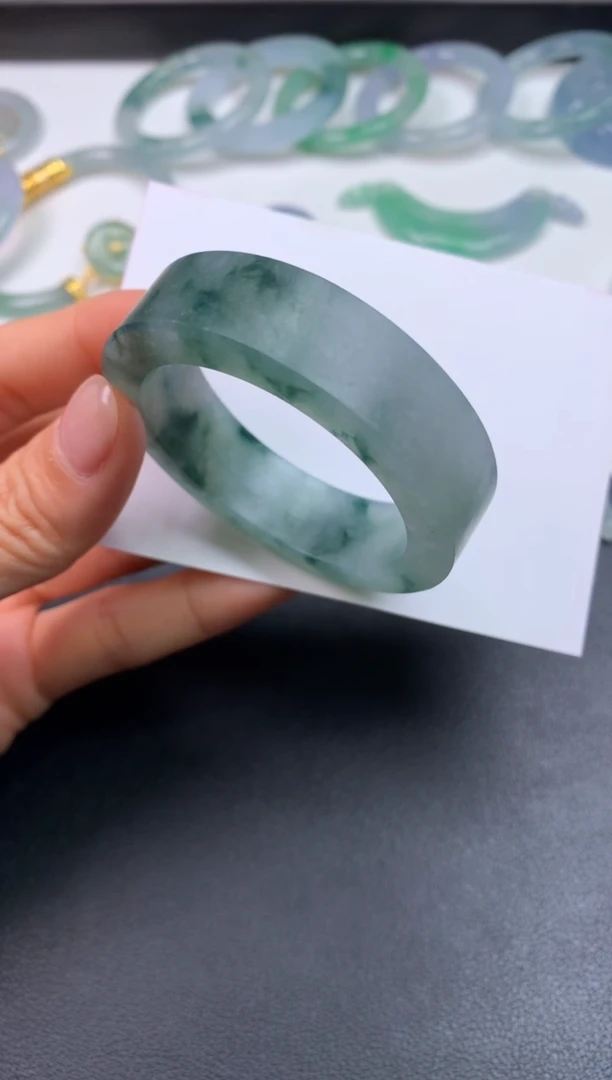 未镶嵌定制翡翠0148518386（42.7*13.7*7.3）