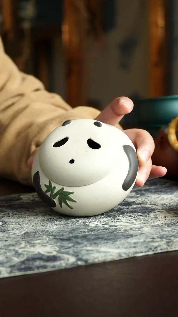 茶杯紫砂90号  香炉宜兴紫砂原矿作品