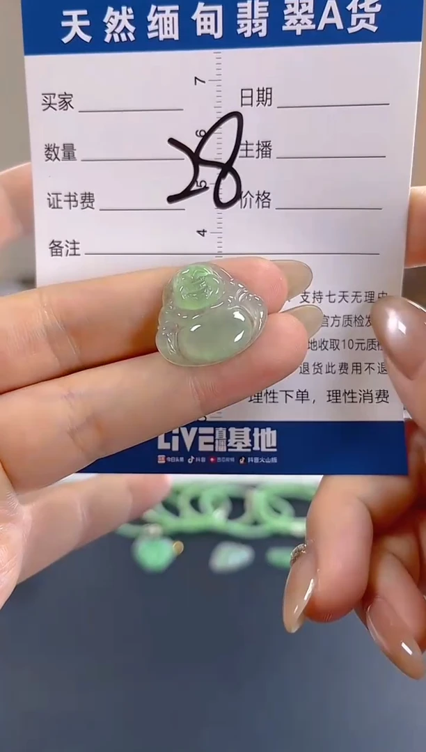 颈饰未镶嵌翡翠纯天然缅甸翡翠A货