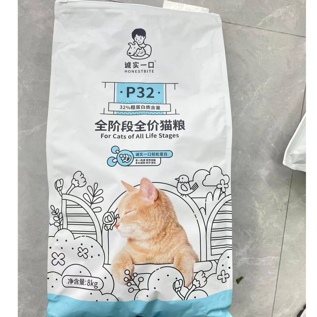诚实一口P32全价全期超大包猫粮 8kgCSYK