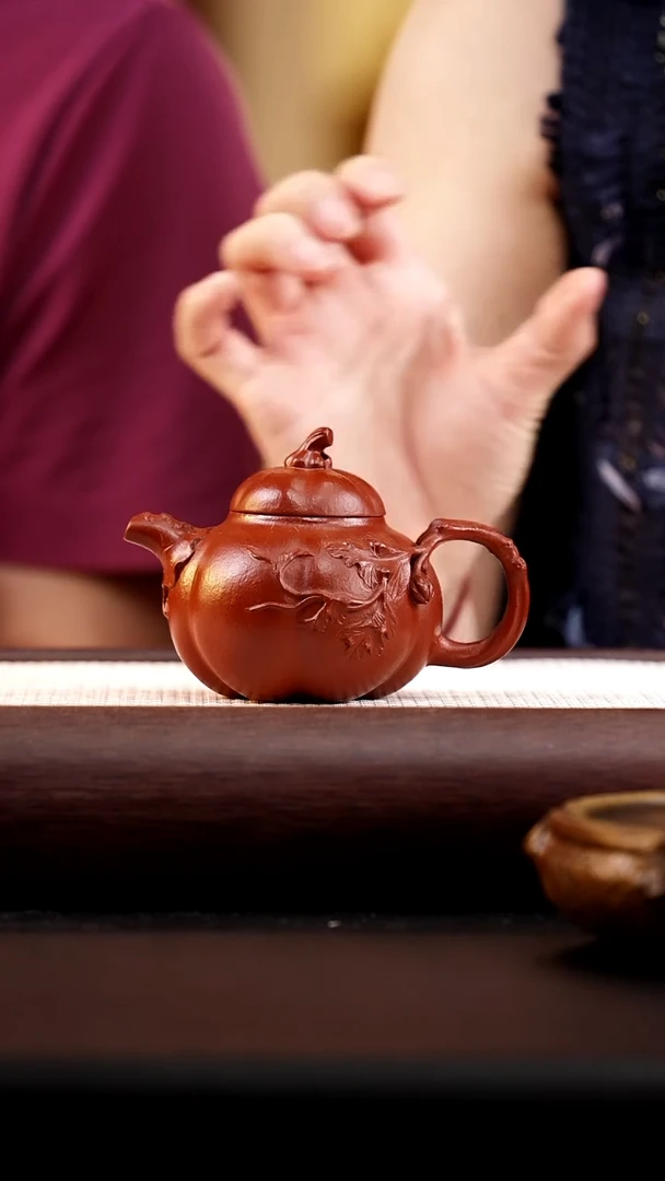 茶壶紫砂朱泥南瓜