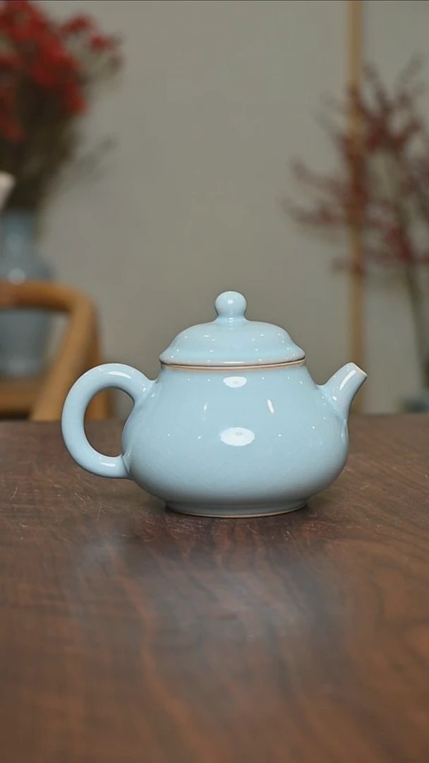 【闪购商品】其他潘壶190毫升 天青釉 朱家款