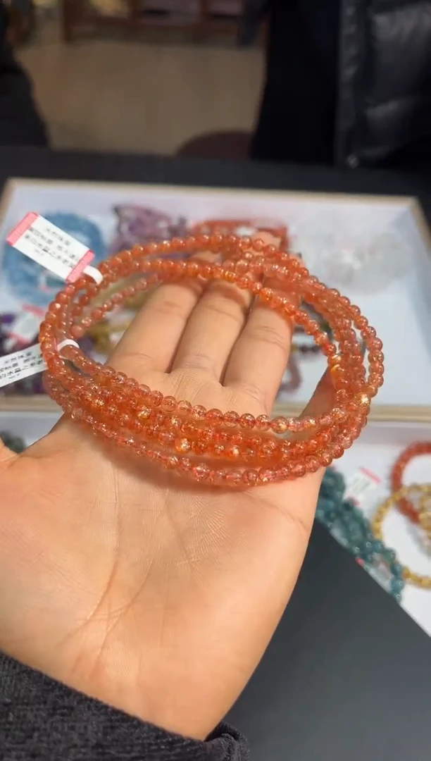 【闪购商品】长石手链未镶嵌111多样性发其一