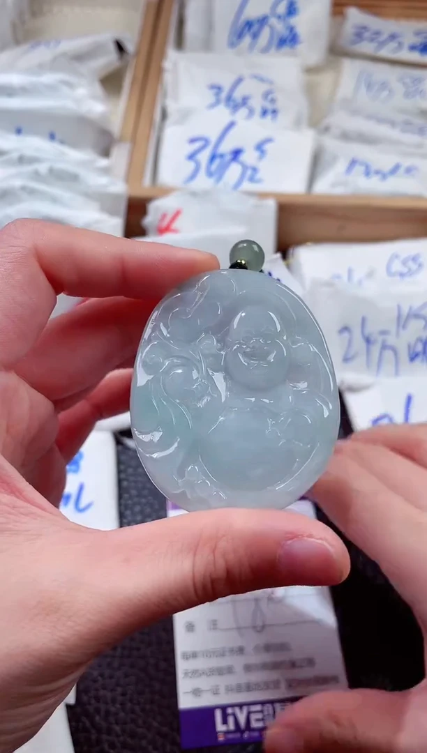 翡翠未镶嵌颈饰00002945