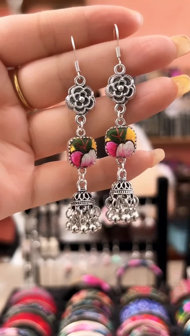 织绣艺枝独绣老绣饰品16