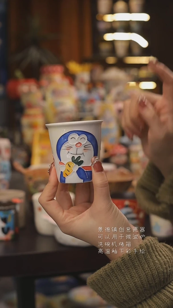 景德镇釉下彩绘设计师款式陶瓷