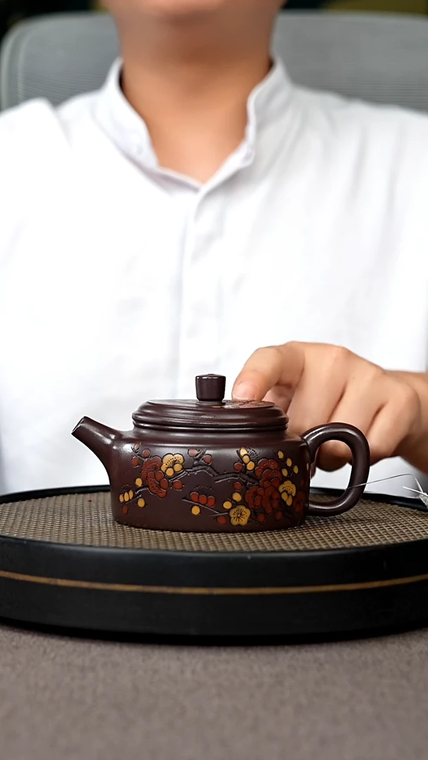 茶壶紫砂宜兴原矿手工紫砂壶