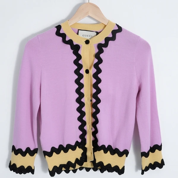 全新未使用 GUCCI/古驰 羊毛/SC0019/开衫/S