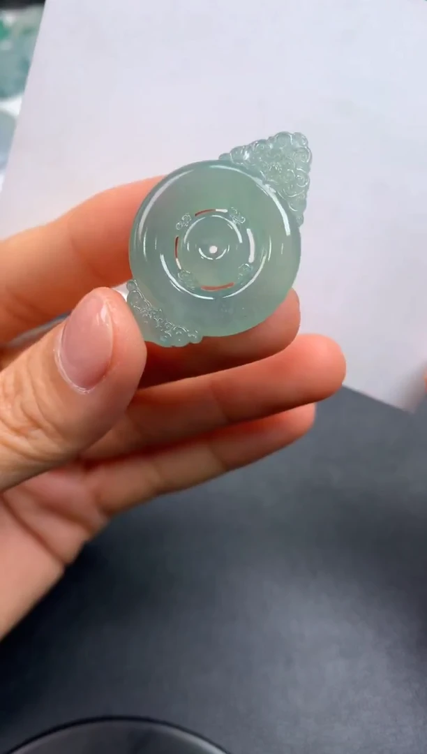 未镶嵌定制翡翠0114980338（35*23*4·7）