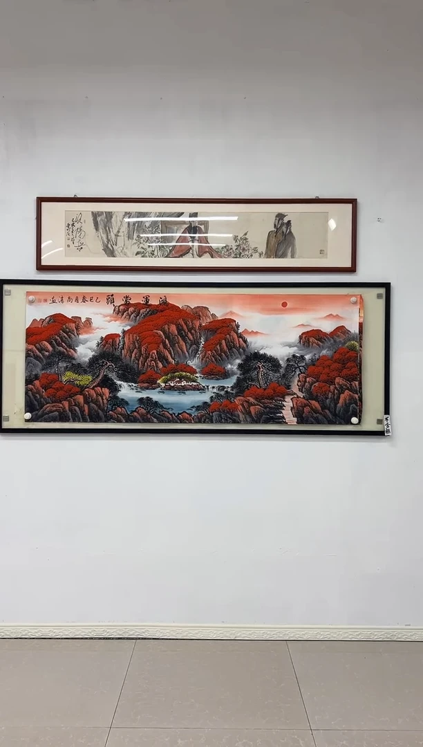国画《鸿运当头》画芯未装裱180乘70