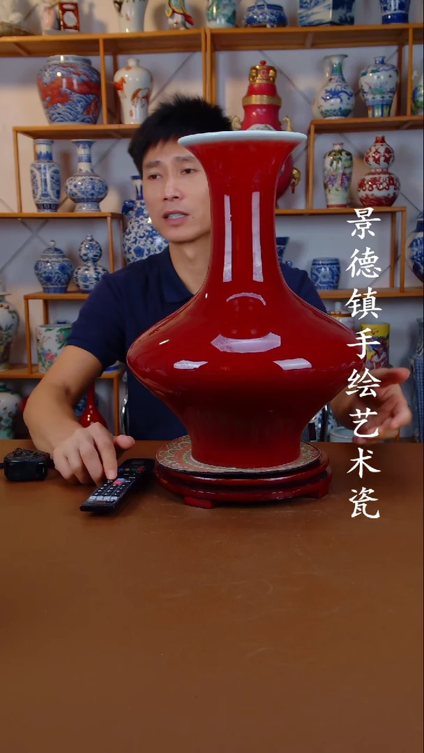 摆件景德镇手工手绘陶瓷摆件30