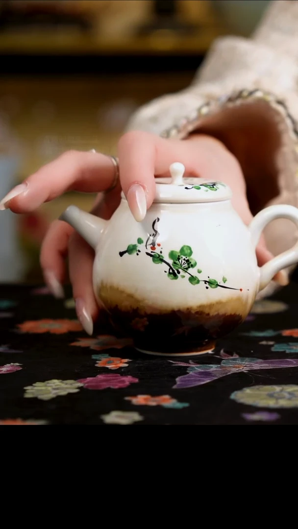 杯景德镇陶瓷杯碗柴烧多人