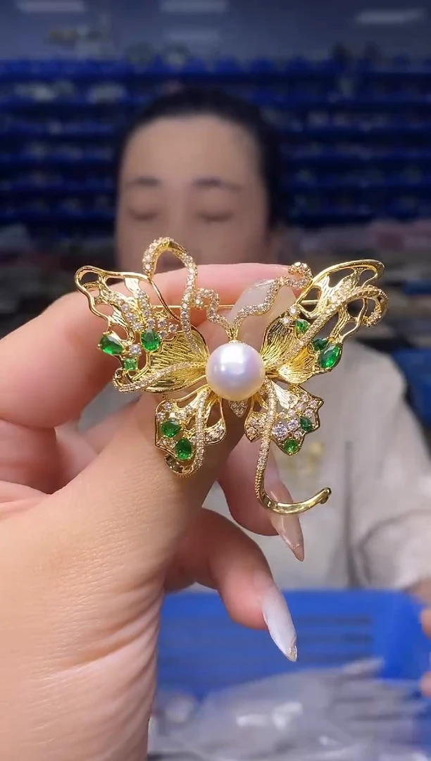 银S925镶嵌淡水珍珠TXZ9763TXZ9763