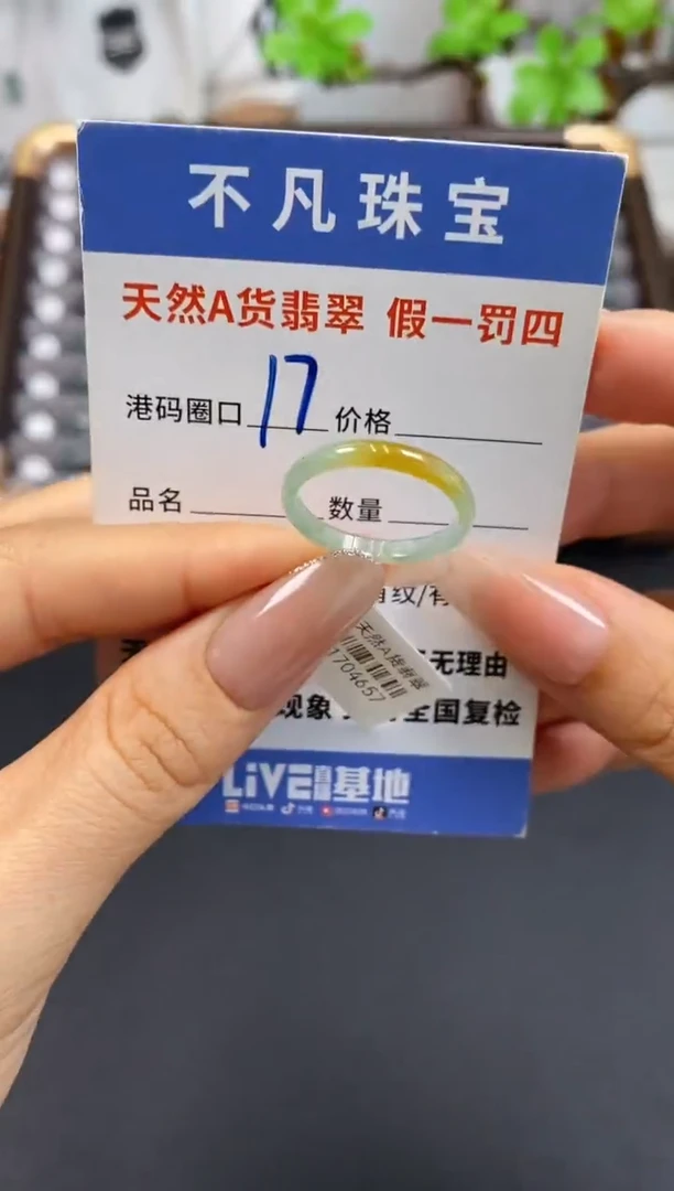 未镶嵌戒指翡翠天然A货翡翠04657