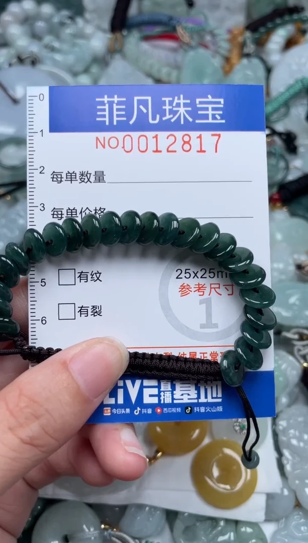 颈饰未镶嵌翡翠12817