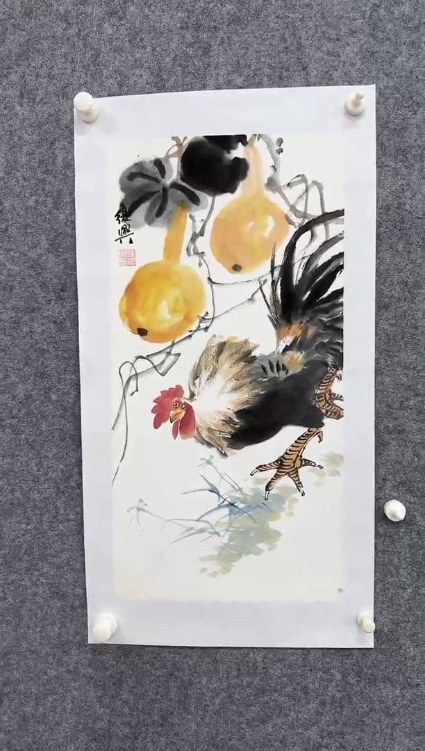 国画ST-ZFX老师绘画作品