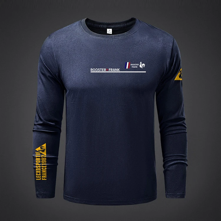 玛加西曼特长袖t恤男士2025春秋季宽松打底衫内搭体恤长袖上衣