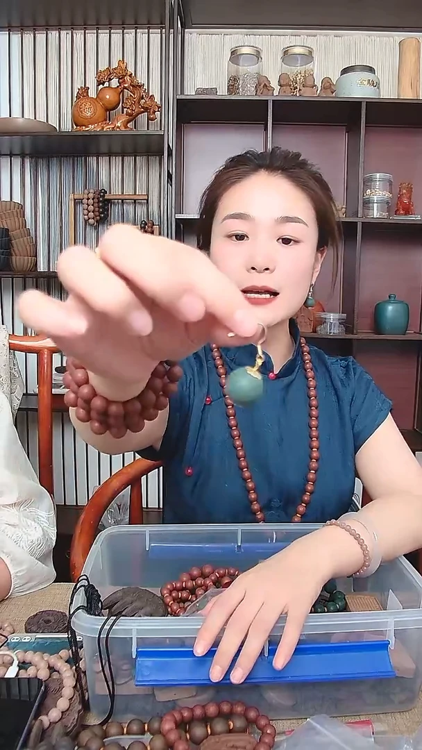 木青龙醒心 耳饰一对