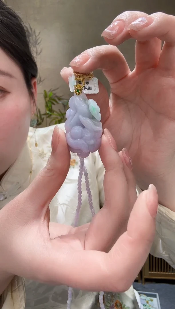 【闪购商品】翡翠颈饰未镶嵌吊坠