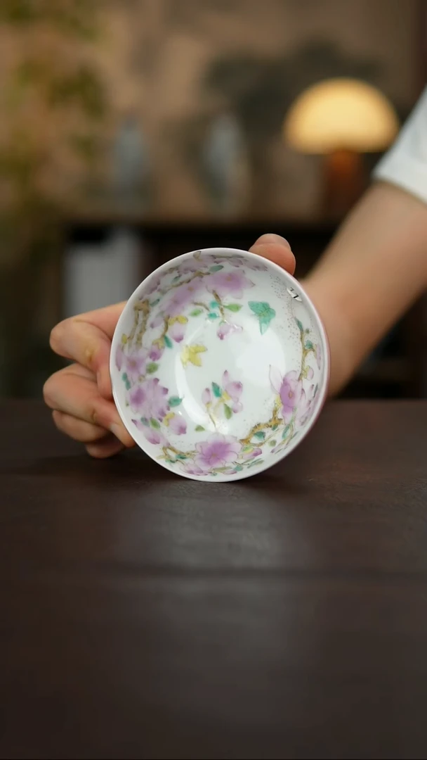 杯景德镇陶瓷杯碗柴烧多人