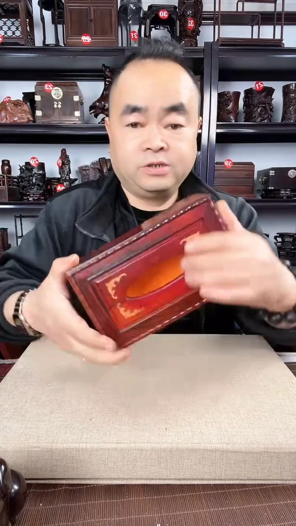 【闪购商品】木239瑕疵老李红木工艺品