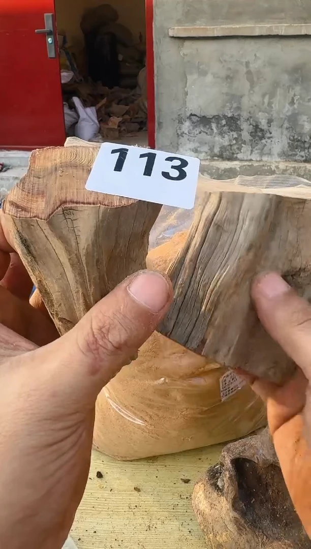 柏木木头款太行陈化崖柏香片！小手把随机一片！（1单1片）113