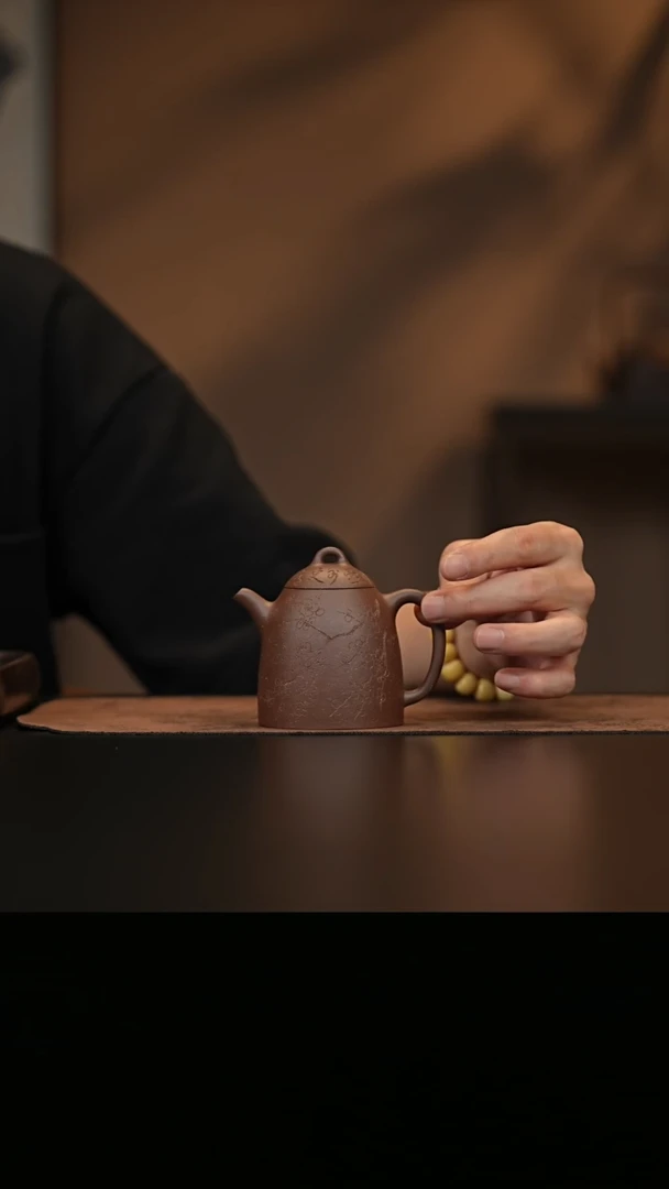 允禾斋  紫砂壶  秦权 紫泥