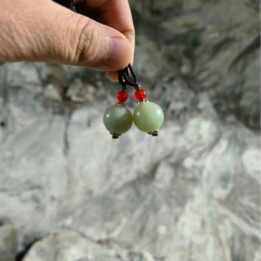 【牛总福利】宠粉纯天然玉石未镶嵌多样性发其一转运珠（微瑕） 601