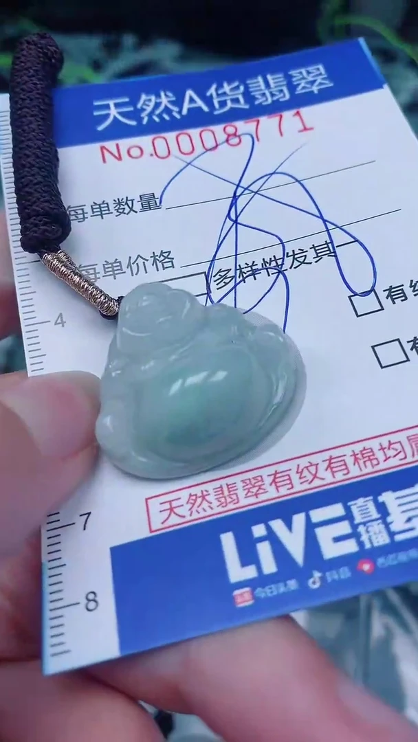 翡翠未镶嵌颈饰00008771