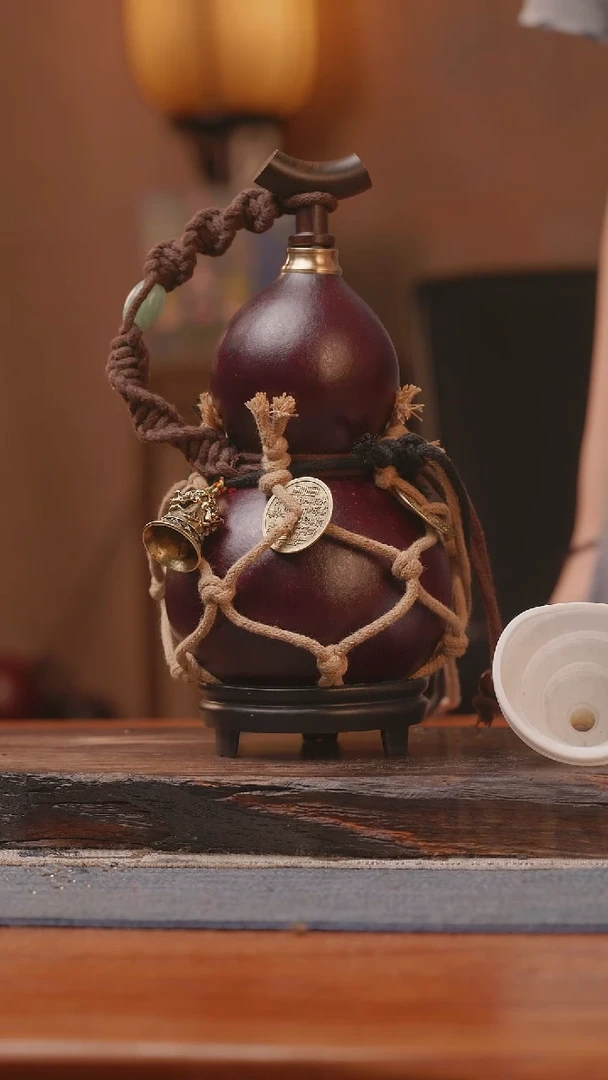 645号精品大漆葫芦防腐防渗装水茶酒