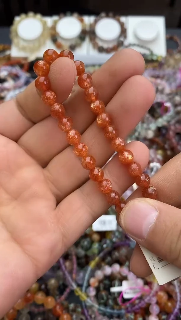 未镶嵌手链日光石手链