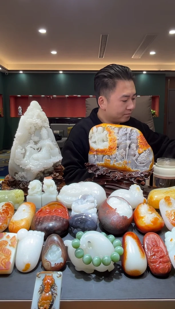 未镶嵌和田玉把件顺****6和田玉