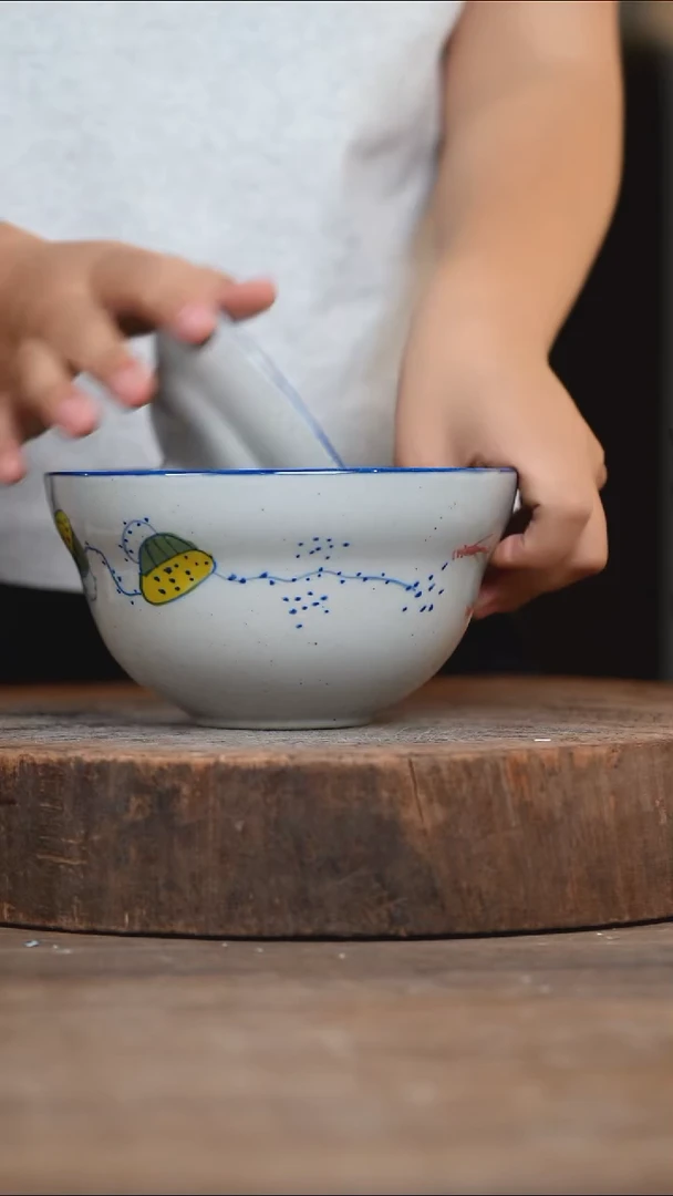 瓷片景德镇高温釉下彩（食品级）