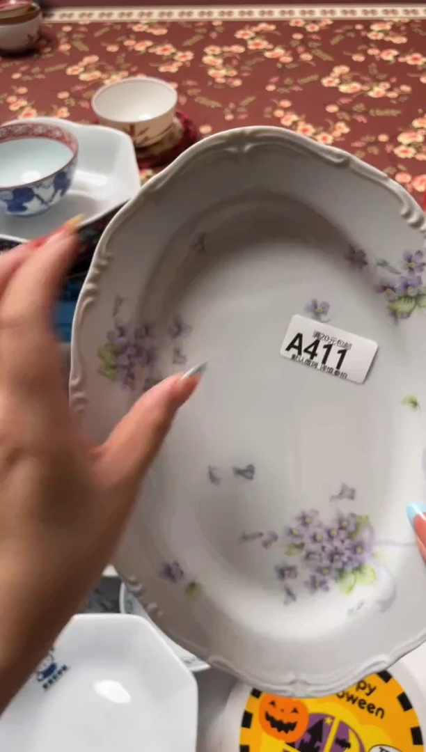 瓷片哈*哈瓷器瓷器A411