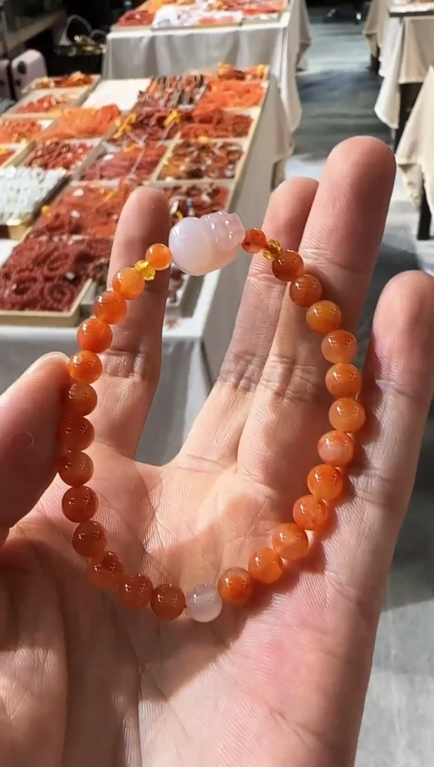 未镶嵌手串南红玛瑙DSD0914074