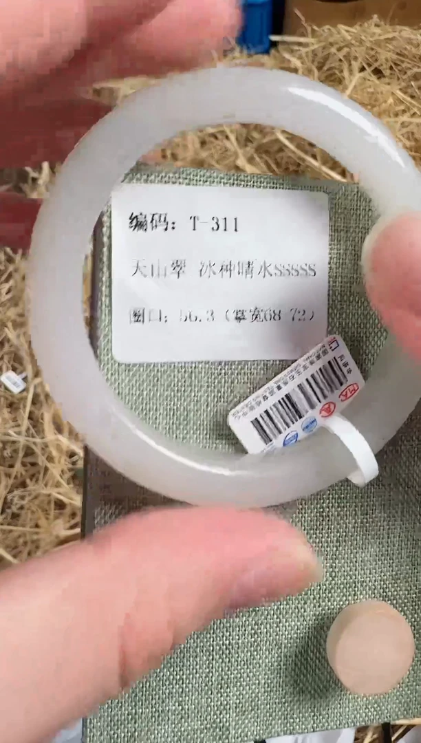 未镶嵌手镯石英质玉T-311