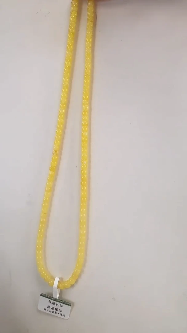 蜜蜡颈饰未镶嵌蜜蜡项链