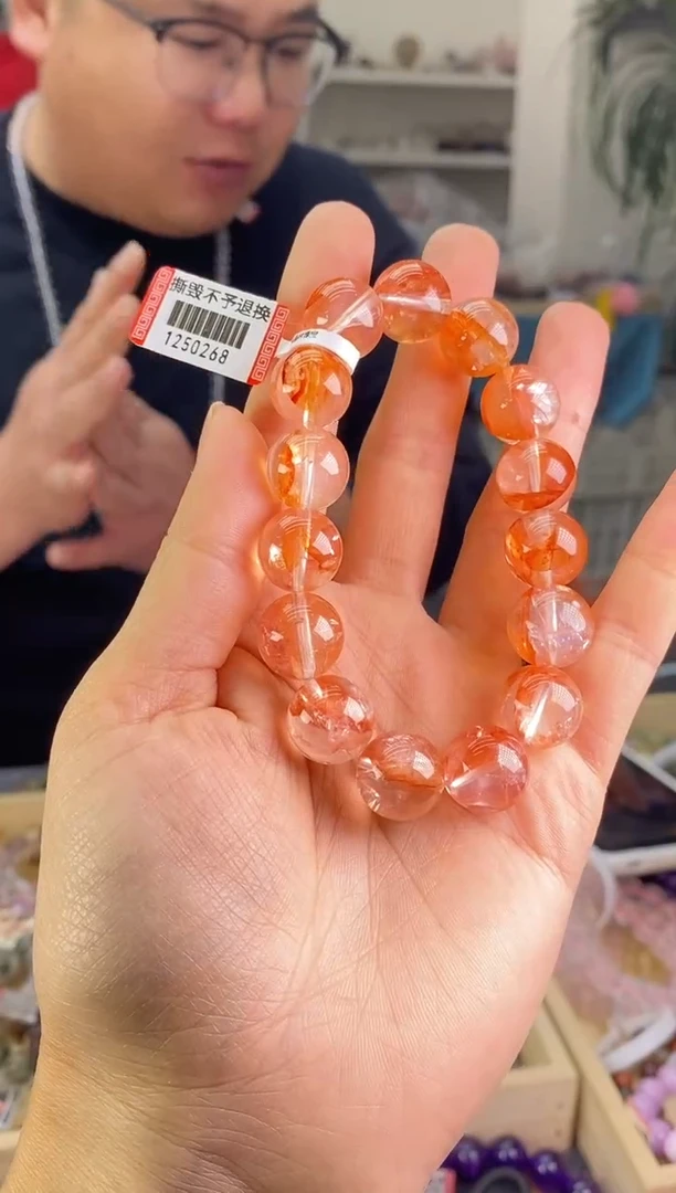 【闪购商品】水晶手串13.5/458未镶嵌多样性发一件
