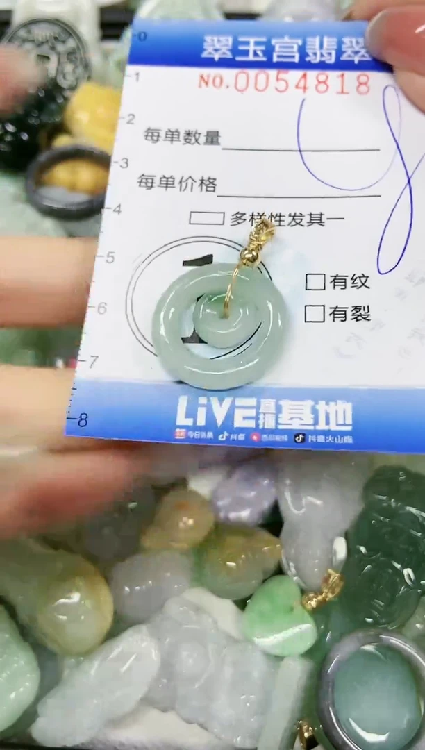 【闪购商品】翡翠颈饰未镶嵌闪购0054818