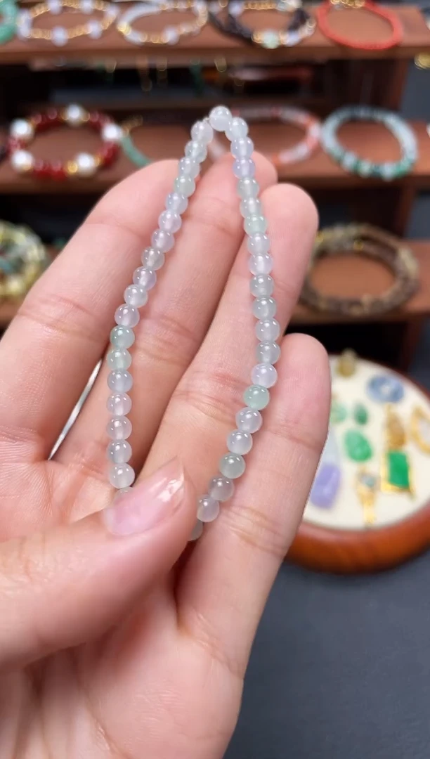 【闪购商品】翡翠套链未镶嵌一个  JK726