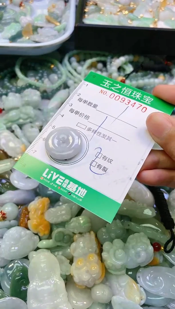 翡翠未镶嵌颈饰闪购0093470