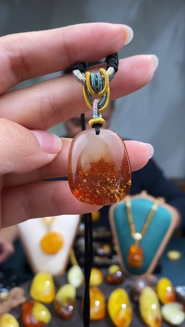 裸石琥珀未镶嵌 基地发货 一物一证 顺丰包邮